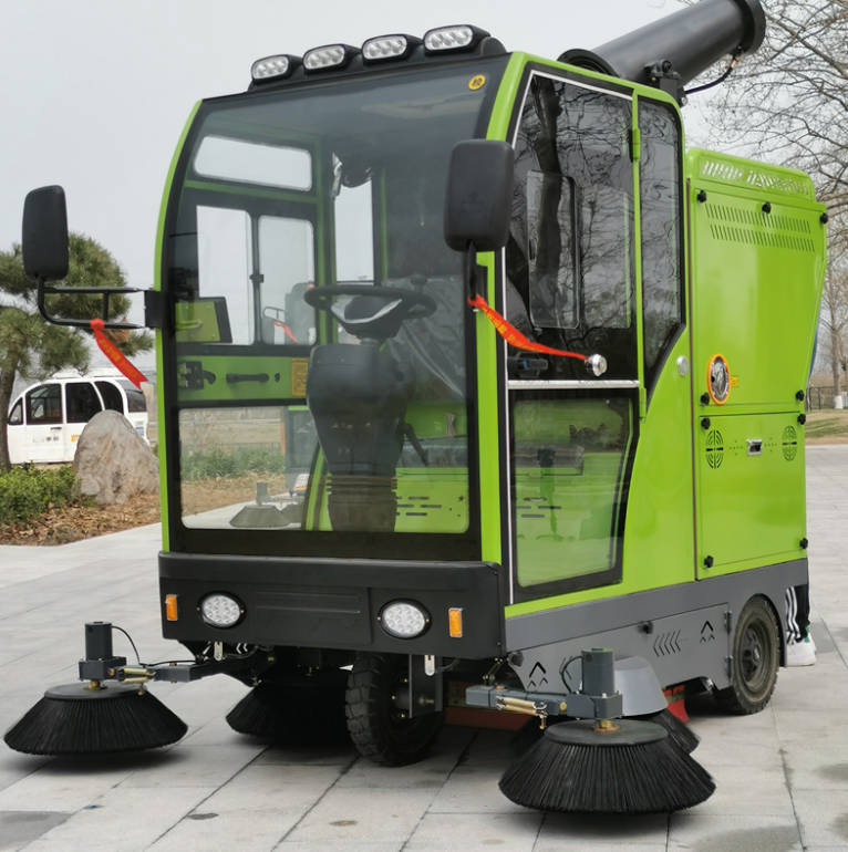 辽宁道路清洁广泛应用电动环卫清扫车